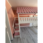 Maßgefertigtes Loftbett Köln mit Treppe