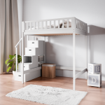 Jugend Hochbett 140x200 mit großer Liegefläche