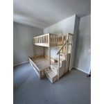 sicheres Etagenbett mit 40 cm hohem Rausfallschutz