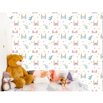 Tapete Märchenhaft, Drachen, Wolken, Für das Kinderzimmer  1 Rolle