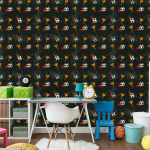 Tapete für Jungenzimmer, Fußball  1 Rolle