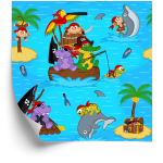 Tapete Piratenreisen 1 Rolle