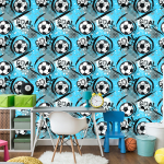 Sport-Tapete Abstraktion  1 Rolle