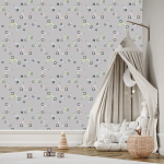Tapete „Bunte Roller“ 1 Rolle