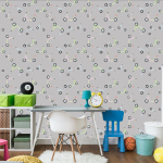 Tapete „Bunte Roller“ 1 Rolle