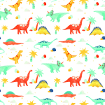 Tapete für Kinder – Dinosaurier  1 Rolle