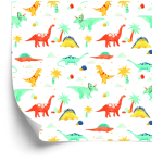Tapete für Kinder – Dinosaurier  1 Rolle