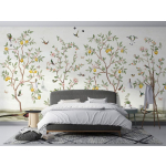 Zitronenbaum Chinoiserie – Weiß