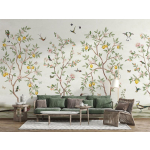 Zitronenbaum Chinoiserie – Weiß