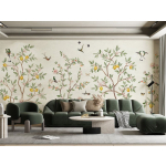 Zitronenbaum Chinoiserie – Weiß