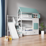 Stockbett mit Treppe