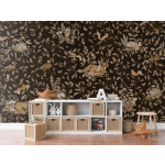Playful Woods - Vintage - Black