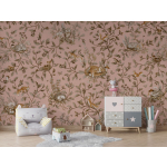 Verspielter Wald – Vintage – Rosa