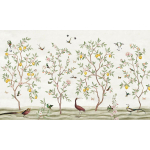 Zitronenbaum Chinoiserie – Weiß
