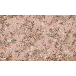 Verspielte Rotkehlchen – Vintage – Rosa
