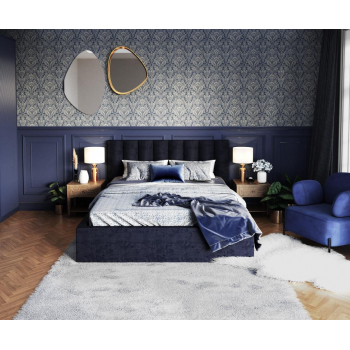 Das gepolsterte Bett COLORADO