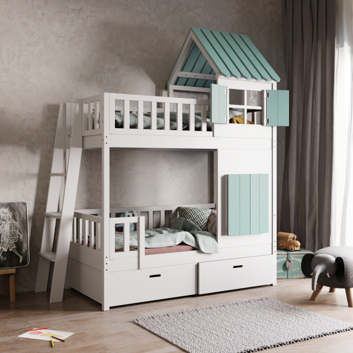 Kinder Spielplatz Bett