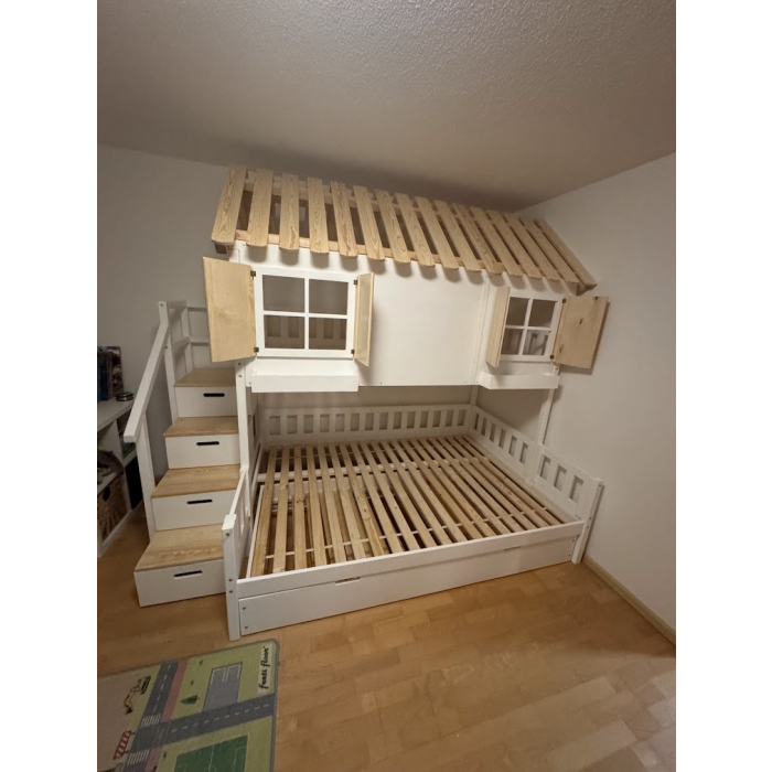 Familien Etagenbett 120x200 unten Basel