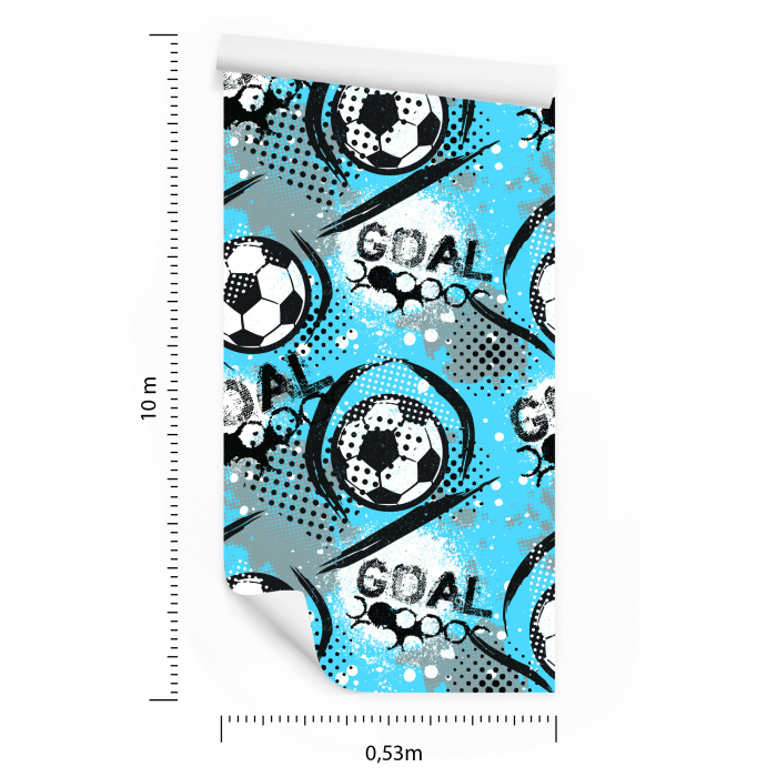Sport-Tapete Abstraktion  1 Rolle