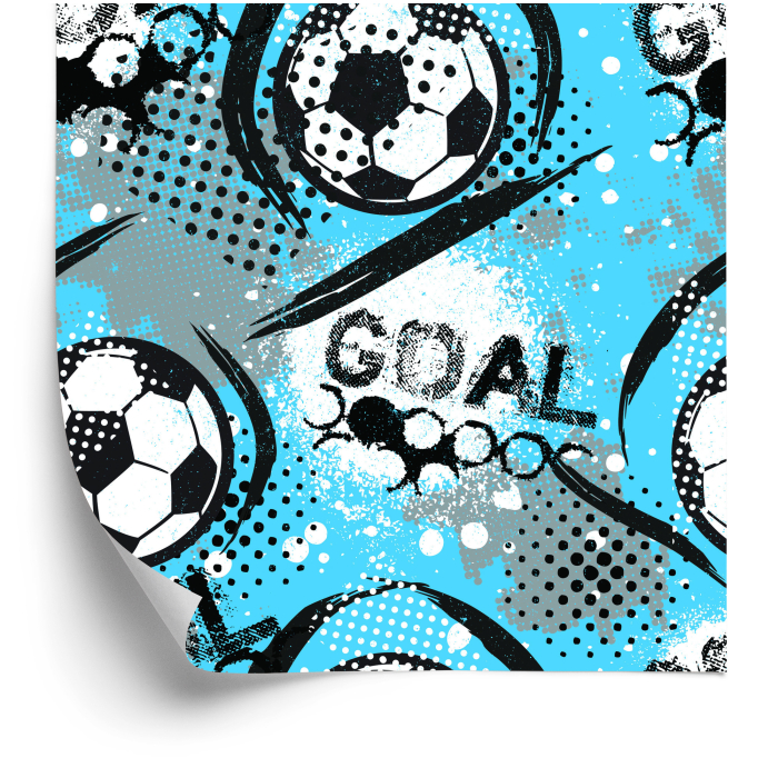 Sport-Tapete Abstraktion  1 Rolle