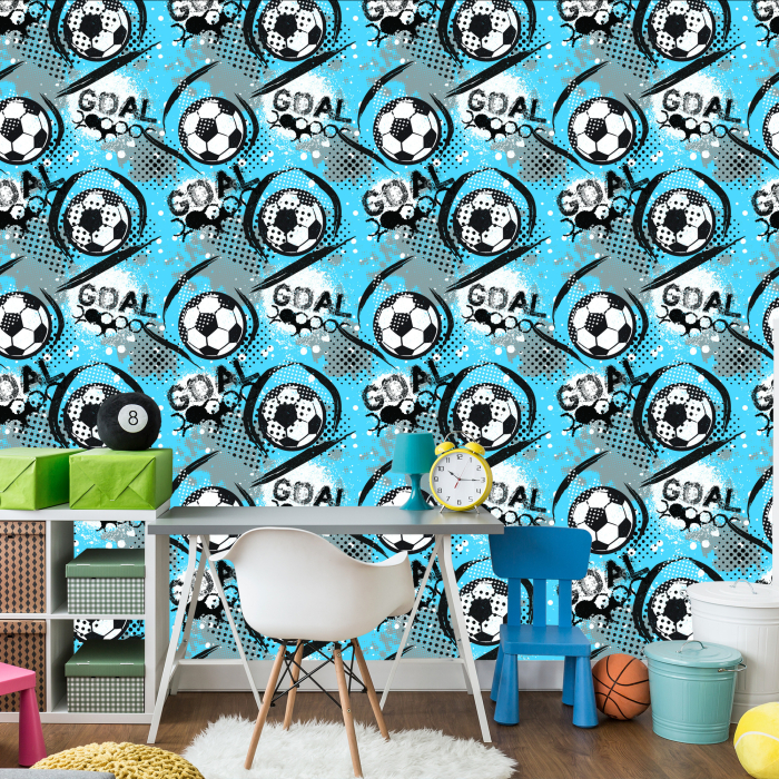 Sport-Tapete Abstraktion  1 Rolle
