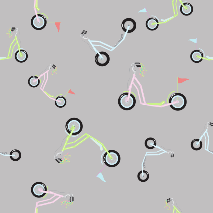 Tapete „Bunte Roller“ 1 Rolle