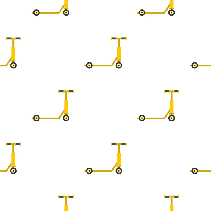 Tapete Gelbe Roller