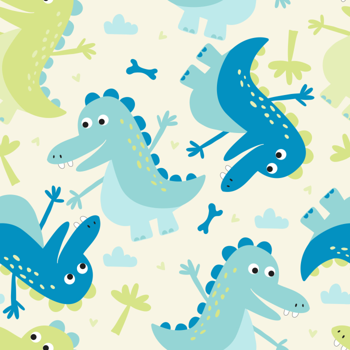 Tapete für Kinder – Dinosaurier 1 Rolle