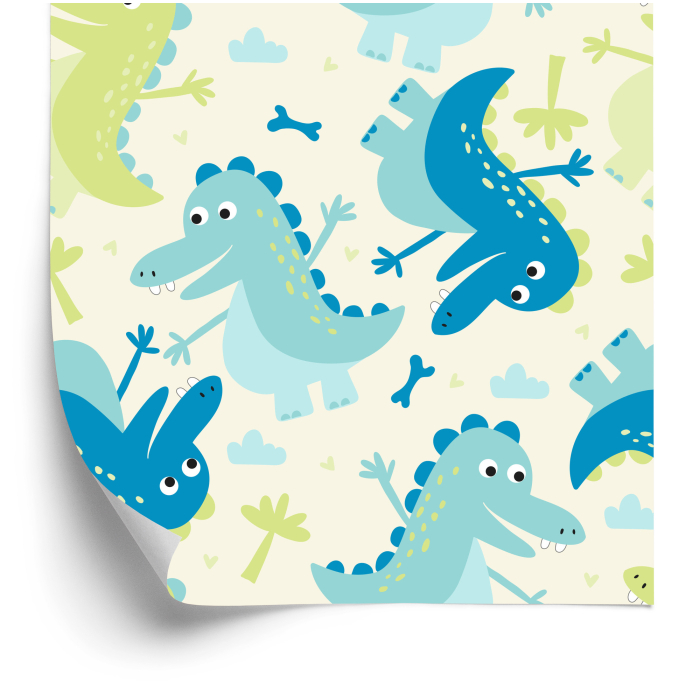 Tapete für Kinder – Dinosaurier 1 Rolle