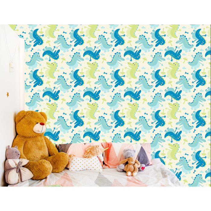 Tapete für Kinder – Dinosaurier 1 Rolle