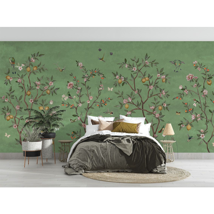 Zitronenbaum Chinoiserie – Grün