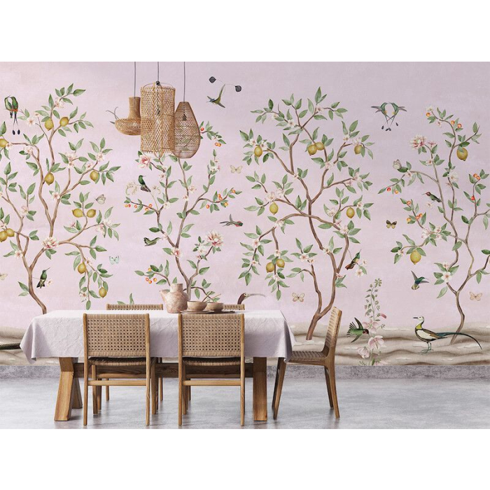 Zitronenbaum Chinoiserie – Rosa