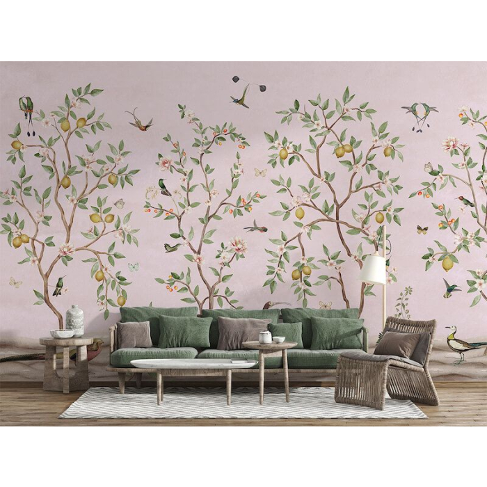 Zitronenbaum Chinoiserie – Rosa